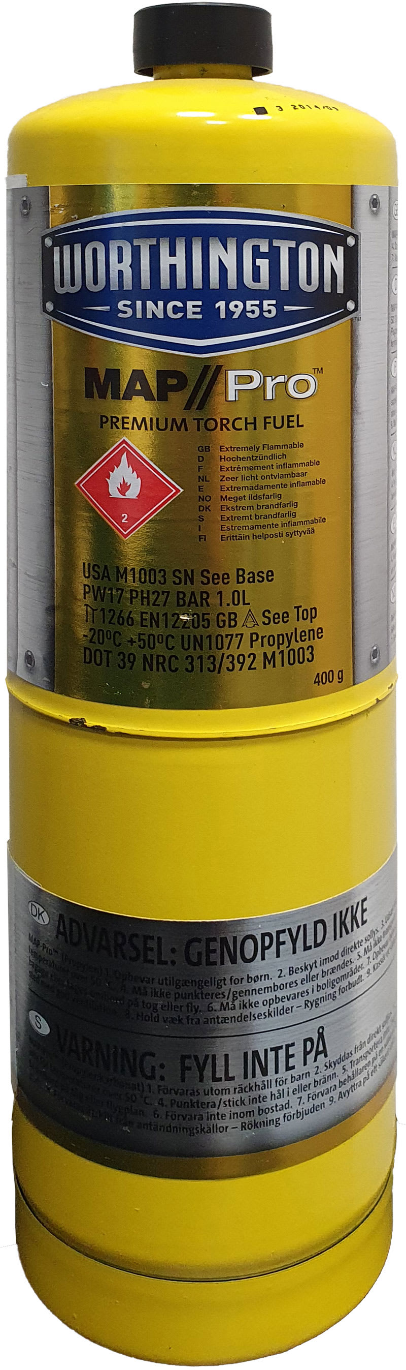 ORBIS - ORBOB576102 MAP PRO CARTUCCE GAS MAPP 450G