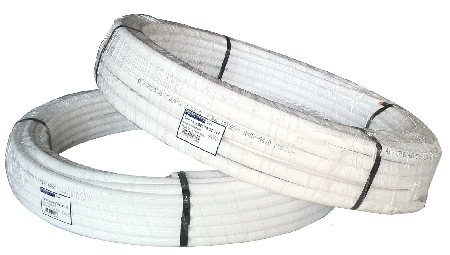 ORBIS - ORBOB593410 WELTUB 3410 tubo di rame, diametro 3/4", spessore 1 mm, spessore rivestimento 10 mm, pressione di esercizio 61 bar