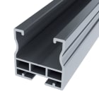 ORBIS - ORBOB620058 EASY TECH 420 Profilo in ALLUMINIO per sostegno moduli Fotovoltaici, con guida, lunghezza 4.2m