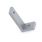 ORBIS - ORBOB620151 SLL105 Staffa a L per il fissaggio dei profili, materiale alluminio, dim. 100 x 50 x 10 mm