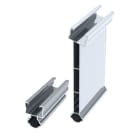 ORBIS - ORBOB620401 KITSB15 KIT Staffe elevatrici basculanti in alluminio, inclinazione pannello 15° composto da 1 SEL05 e 1 SEL15