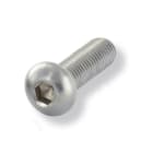 ORBIS - ORBOB620803 TBBM860 Vite brugola M8 in INOX, lunghezza 60mm, testa bombata con cava esagonale, uso con profili modello EASY CLAMP e spessore pannello 37-43mm