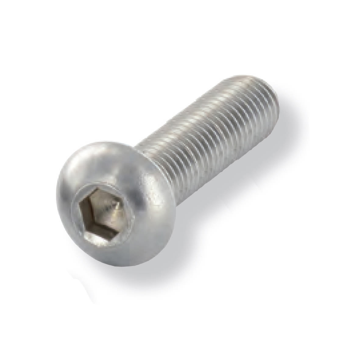 ORBIS - ORBOB620805 TBBM865 Vite brugola M8 in INOX, lunghezza 65mm, testa bombata con cava esagonale,uso con profili modello EASY CLAMP e spessore pannello 44-50mm