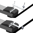 ORBIS ORBOB620986 SUPINT COPPIA STAFFE ALU+BULLONERIA FISS