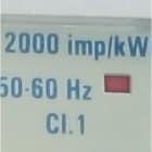 ORBIS - ORBOB703099 CONTAX 3221 SO Contatore monofase energia attiva, 2 Moduli, 32A, inserzione diretta, display elettromeccanico, lampeggio LED 0.5Wh/imp