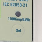 ORBIS - ORBOB709300 CONTAX D-6041 BUS Contatore monofase energia (Bidirezionale) attiva e reattiva, 4 Moduli, Comun.MODBUS, 60A, ins.diretta, display digitale, lamp.LED 1