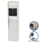 ORBIS - ORBOB94C7CCJA2 VIARIS CITY+ BBT2P22ETH TRIFASE 22 kW + 22 kW, 2 prese TIPO 2 e SHUTTER,WiFi+Ethernet, 2 protezioni magnet.+diff., lettore carte RFID