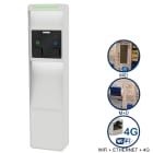 ORBIS - ORBOB94C7CCJC4 VIARIS CITY+ BBT2PE22ETHG TRIFASE 22 kW + 22 kW, 2 prese TIPO 2 e SHUTTER,WiFi+Ethernet+4G, 2 protezioni magnet.-diff.,2 cont.MID, lettore carte RFID