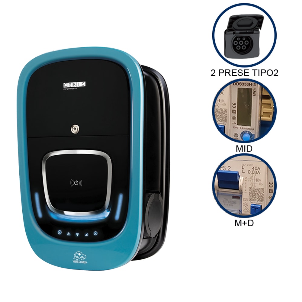 ORBIS ORBOB94P2CCFC2 VIARIS COMBI+BBT2PE74ETH 2X7.4KW PRESE T