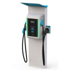 ORBIS - ORBOB94PG02 COMON 2S GRAVITY Sostegno MONOFACCIALE per le stazioni di ricarica VIARIS GRAVITY con 2 uscite CCS+CHAdeMO, colore BIANCO, altezza 2123mm