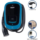 ORBIS - ORBOB94U4209A2 VIARIS UNI+ CT2P22ETH TRIFASE 22 kW 3x32A, 1 CAVO e CONNETTORE TIPO 2 lunghezza 5m, lettore carte RFID, WiFi + Ethernet