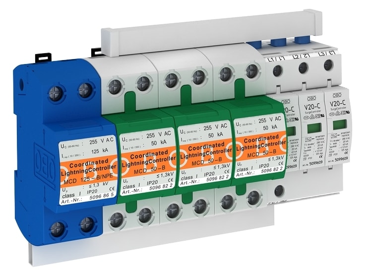 OBO BETTERMANN OBO5089761 PS4 SPD T1+2 3+1 255V 50 KA