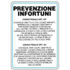OCMEI SRL OCM6CR1101 CART.330X470MM PREVENZ. INFORTUNI