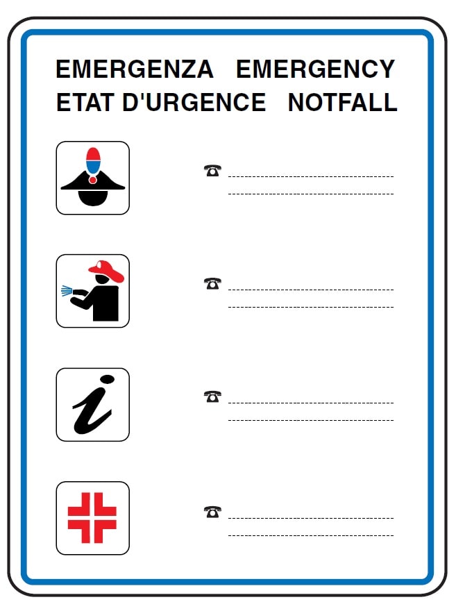 OCMEI SRL - OCM6CR1385 CART.150X200MM TEL.EM.(IT-GB-FR-DE)