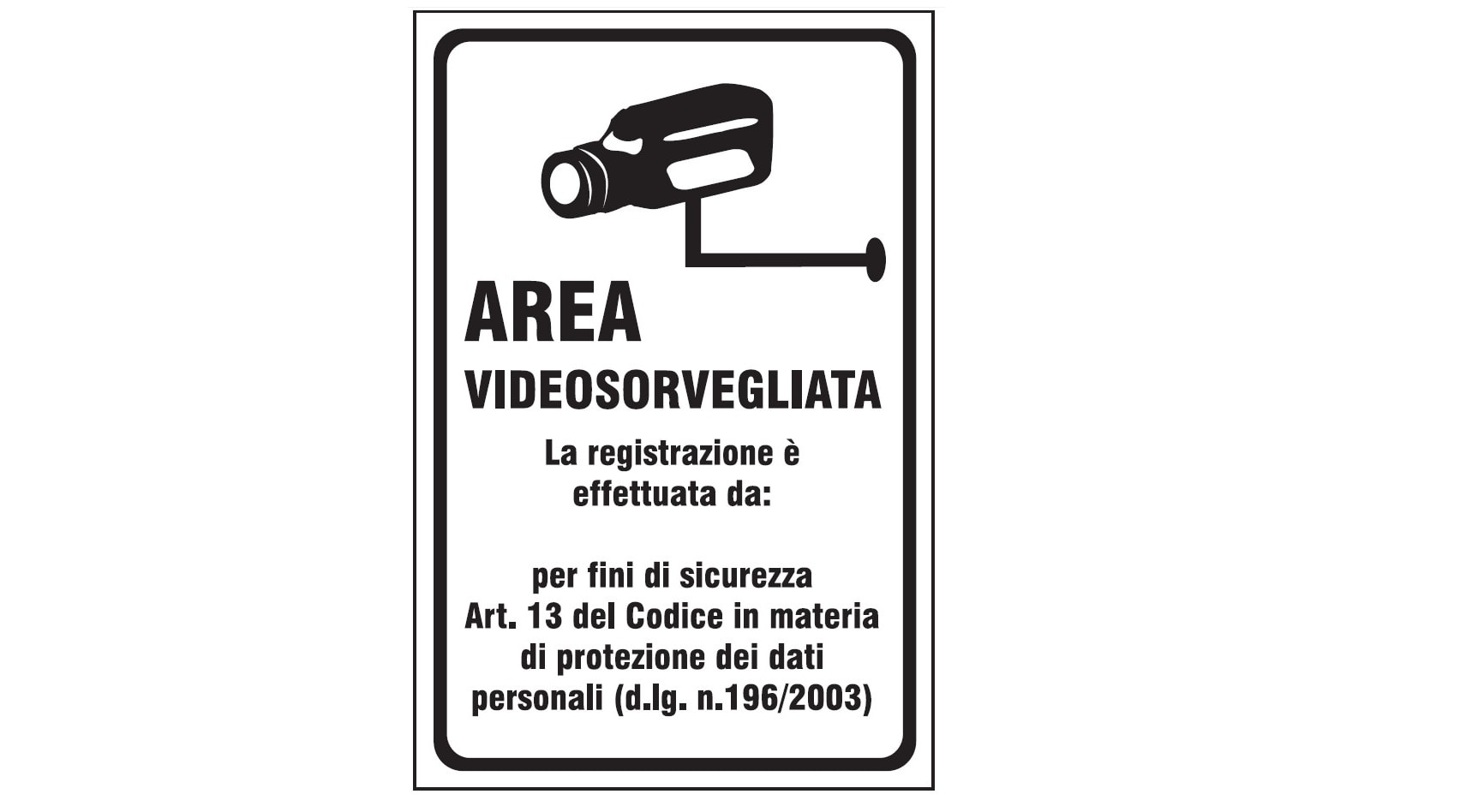 OCMEI SRL OCM6CR1415-A CART.200X300MM AREA VIDEOS. REGIS.