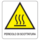 OCMEI SRL - OCM6CR169-B CART.330X350MM PERICOLO SCOTTATURE