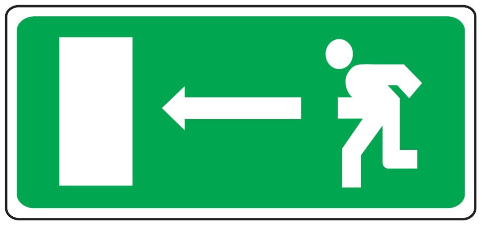 OCMEI SRL - OCM6CR1728-B CART.350X165MM USCITA EMERGENZA SX