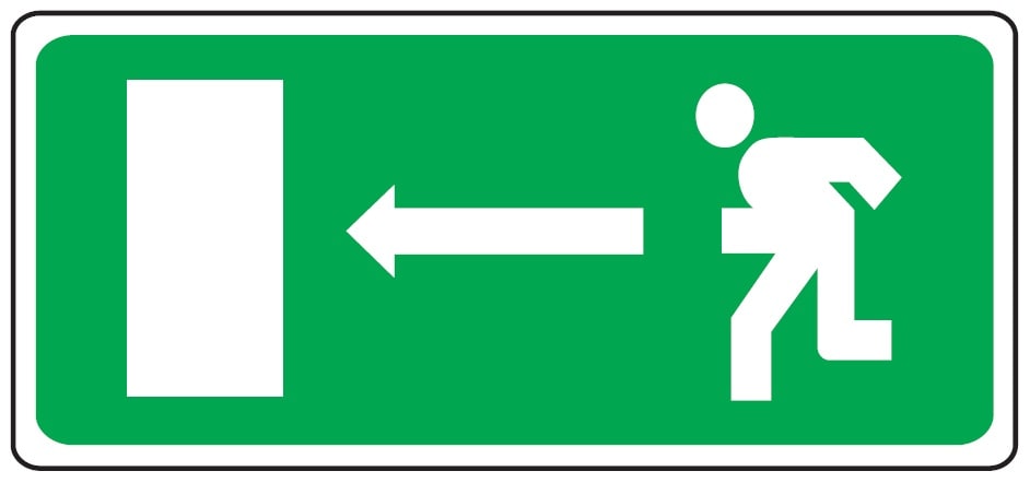 OCMEI SRL - OCM6CR1728-B CART.350X165MM USCITA EMERGENZA SX