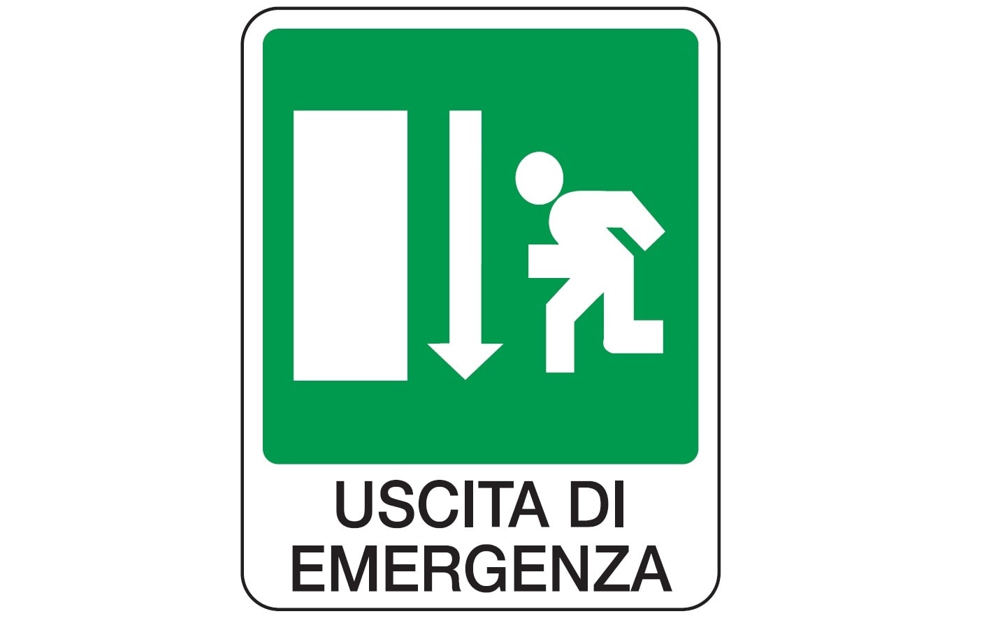 OCMEI SRL OCM6CR1760-B CART.250X310MM USCITA EMERGENZA
