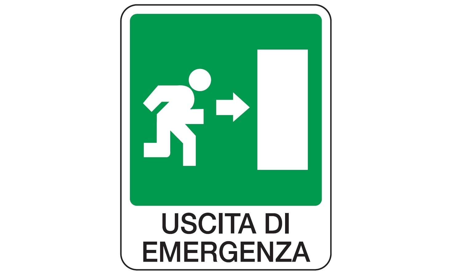 OCMEI SRL OCM6CR1761-B CART.250X310MM USCITA EMERGENZA DX