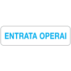 OCMEI SRL - OCM6CR2006 CART.290X80MM ENTRATA OPERAI