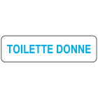 OCMEI SRL OCM6CR2011 CART.290X80MM TOILETTE DONNE