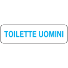 OCMEI SRL - OCM6CR2012 CART.290X80MM TOILETTE UOMINI