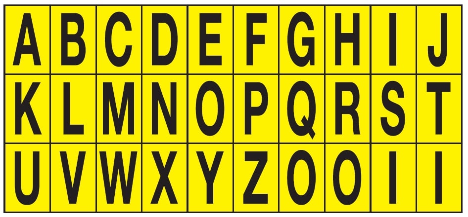 OCMEI SRL - OCM6CR2600-AZ-GN FOGLIO LETT.-NUM. MM 175X80 (CF.10)