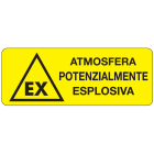 OCMEI SRL OCM6CR457-A CART.PERICOLO F.TO MM 330X125