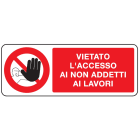 OCMEI SRL - OCM6CR719-B CART.DIVIETO F.TO MM 330X500