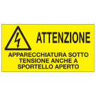 OCMEI SRL - OCM6ET2312 CF.10F ETICH. APP SOTTO TENSIONE 330X170