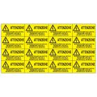 OCMEI SRL - OCM6ET2314 CF.10F ETICH. APP SOTTO TENSIONE (16XF)