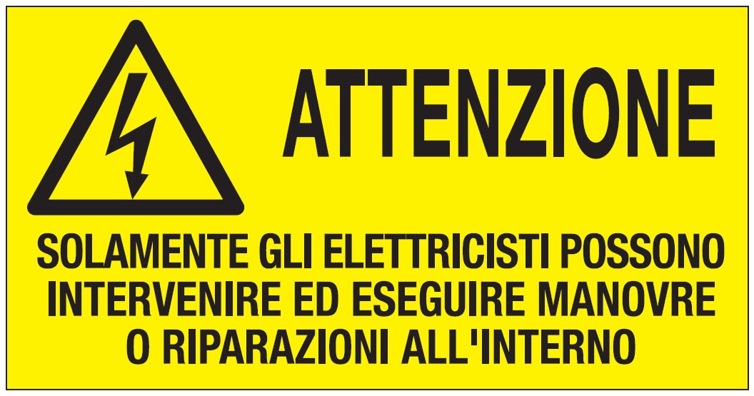 OCMEI SRL - OCM6ET2315 CF.10F ETICH. SOLAM.GLI ELETTRIC.330X170