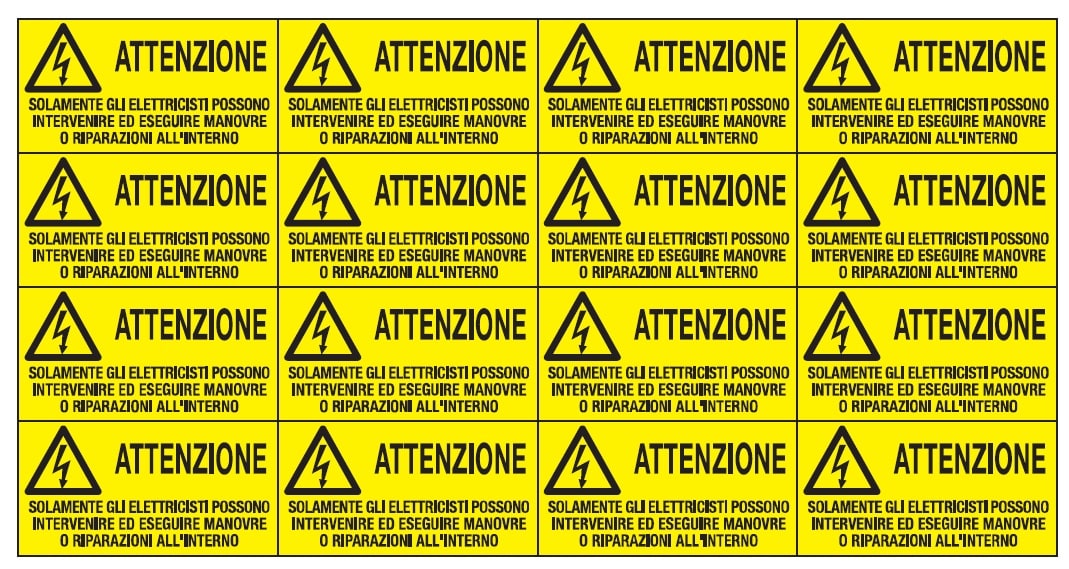 OCMEI SRL - OCM6ET2317 CF.10F ETICH. SOLAM.ELETTRIC.42X82(16XF)