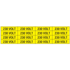 OCMEI SRL - OCM6ET2340 CF.10F ETICH. TENS. 230V 60X15 (16 X F)