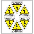 OCMEI SRL - OCM6ET2356 CF.10F ETICH. SCAR.ELETTRICHE L.60+15 (6