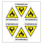 OCMEI SRL - OCM6ET2358 CF.10F ETICH. INFIAMMA. LATO 60+15 (6XF)