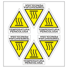 OCMEI SRL OCM6ET2363 CF.10F ETICH. TEMP.PERICOL. L.60+15 (6XF
