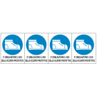 OCMEI SRL OCM6ET2393 CF.10F ETICH. USARE SCARP.ANTIN 62X80 (4