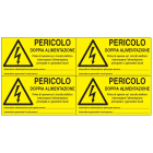 OCMEI SRL OCM6ET2399 CF.10F ETICH. PERICOLO DOPPIA ALIMENT.