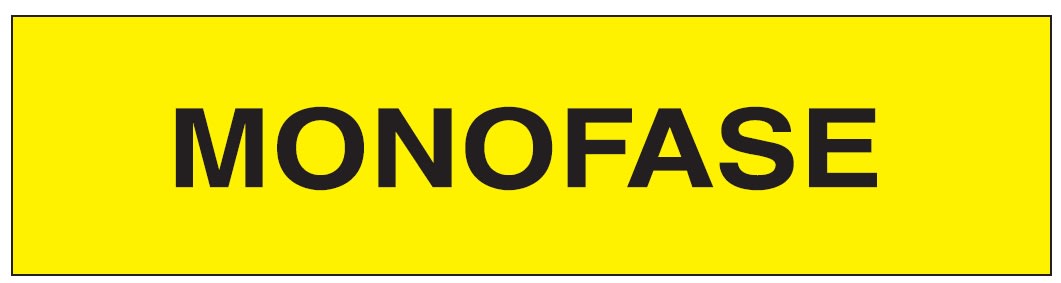 OCMEI SRL - OCM6ET2463 CF.10F ETICH. MONOFASE MM250X60 (1XF)