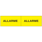 OCMEI SRL - OCM6ET2474 CF.10F ETICH. ALLARME MM125X60 (2XF)