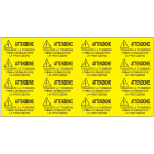 OCMEI SRL OCM6ET2480 CF.10F ETICH.TOGL.TENS.PROT. 42X82(16XF)