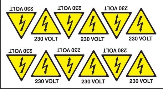 OCMEI SRL OCM6ET2481 CF.10F ETICH.230 VOLT LATO 30+7 (12XF)