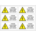 OCMEI SRL - OCM6ET2490 CF.10F ETICH ATT TOGLIERE TENSIONE (6XF