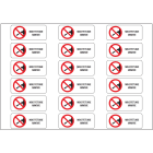 OCMEI SRL - OCM6ET2506 CF.10F ETICH NON EFFETTUARE MANOVRE (18X