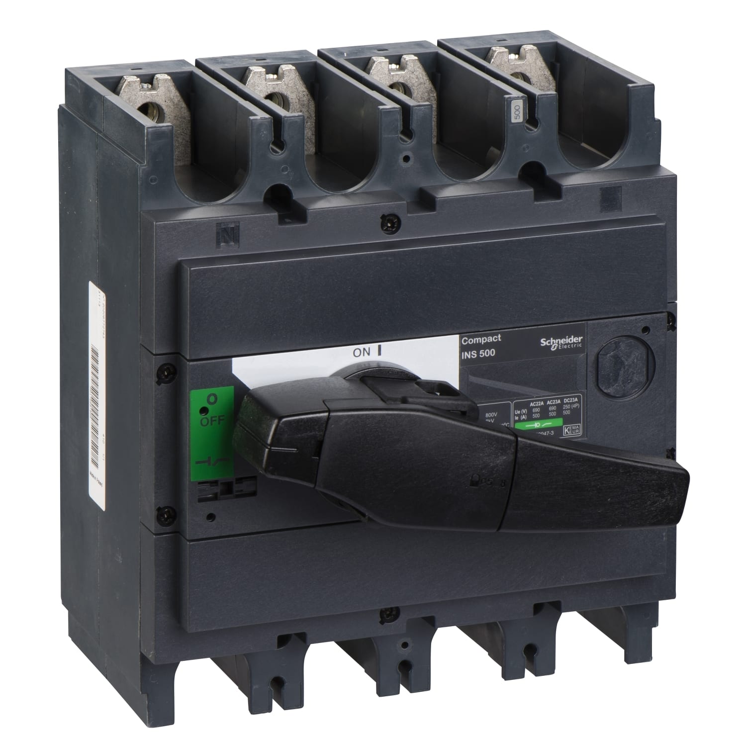 SCHNEIDER ELECTRIC SNR31113 INS500 FISSO ANT 4P MAN NERA