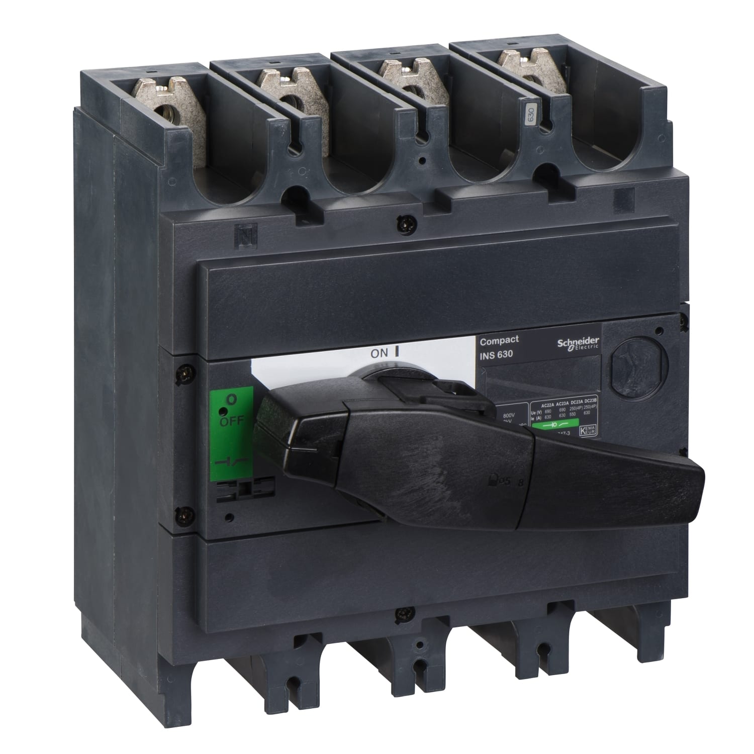 SCHNEIDER ELECTRIC SNR31115 INS630 FISSO ANT 4P MAN NERA