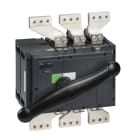 SCHNEIDER ELECTRIC - SNR31340 switch disconnector, Compact INS2500, 2500A, standard version with black rotary handle, 3 poles