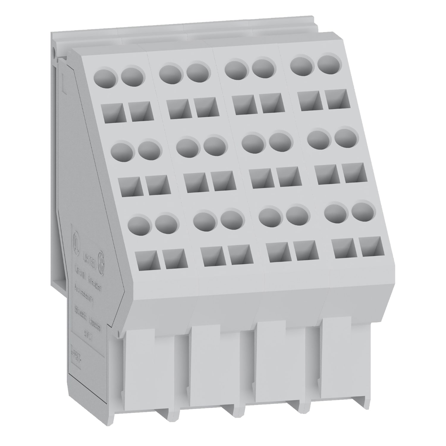 SCHNEIDER ELECTRIC SNR47074 3-adrige Hilfsklemmenleiste fur Festeinb